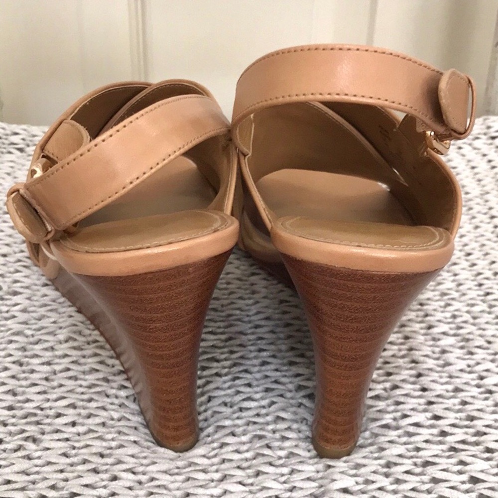 Coach Randy Leather Wedge Sandal - Picture 8 of 16